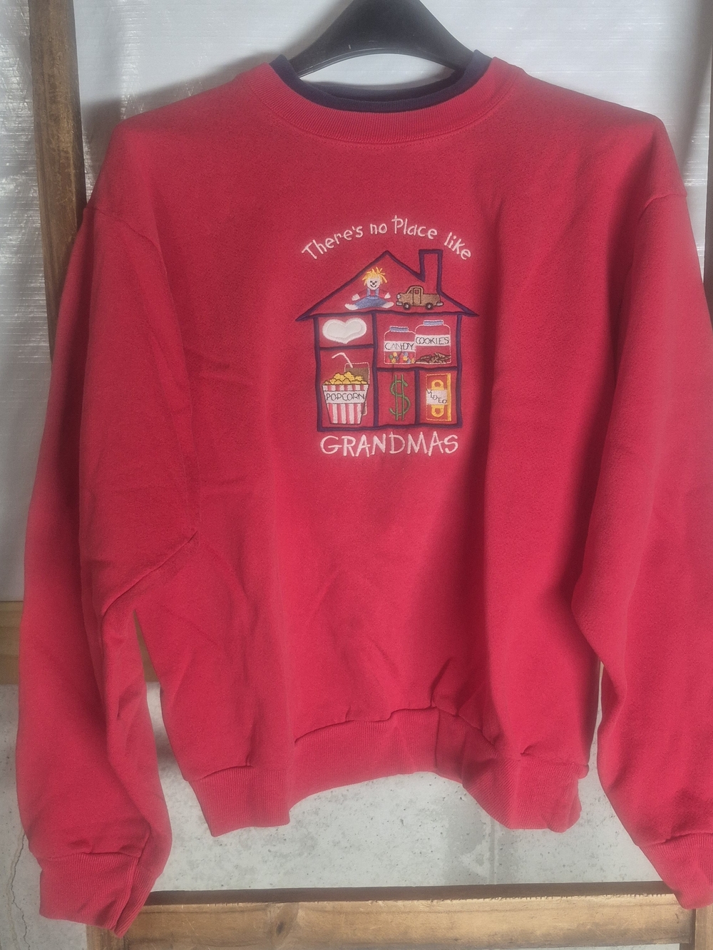 There's No Place Like Grandmas Red Sweatshirt